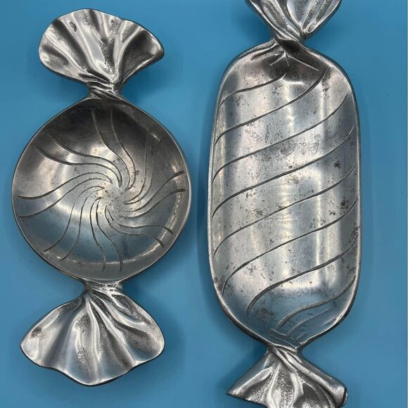 Twisted candy Pair of serving tray - 12